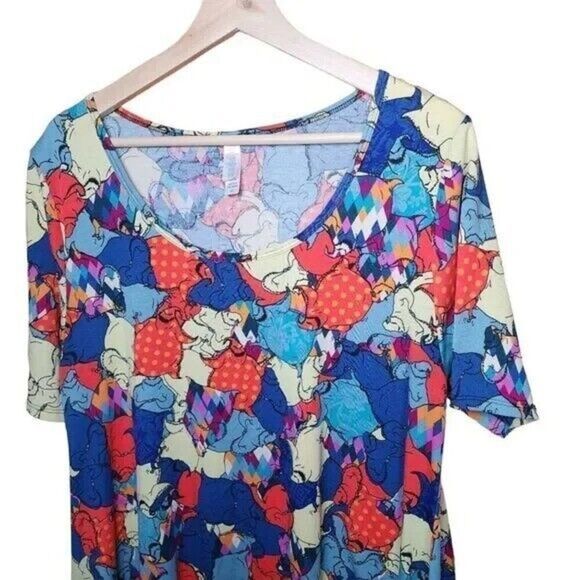 LulaRoe Disney Nightmare Before Christmas Oogie Boogie Perfect T Womens Medium - Picture 3 of 6